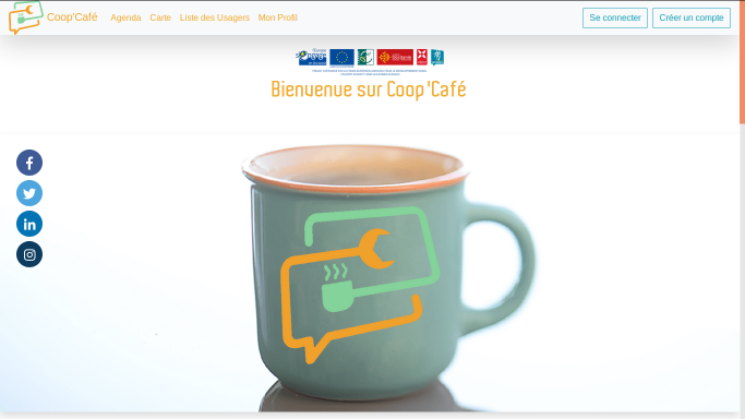 Site Web Coop Café